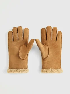 Online Utility Lambswool Suede Gloves Accessories