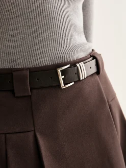 Hot Utility Pleated Belted Skirt Skirts|Bottoms