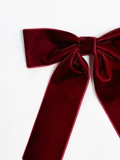 Clearance Velvet Bow Hair Clip Hair Claws & Hats|Accessories