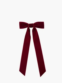Best Velvet Bow Ribbon Hairpin Hair Claws & Hats|Accessories