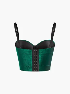 Outlet Velvet Corset Cami Top Corset Tops|Tank Tops & Camis