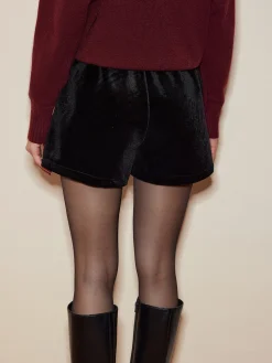 Discount Velvet Cozy Shorts Shorts|Bottoms
