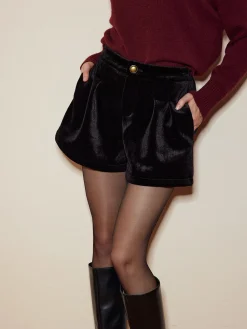 Discount Velvet Cozy Shorts Shorts|Bottoms