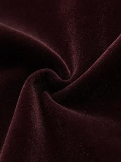 Online Velvet Lapel Short Blazer Outerwear|Blazers