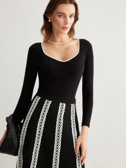 Outlet Velvet Sweetheart Bottoming Top T-shirts|Tops