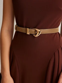 Best Versatile Buckle Slim Leather Belt Belts & Chain|Accessories