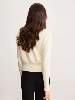 Sale Versatile Metal Button Knit Outerwear Sweater Tops|Outerwear