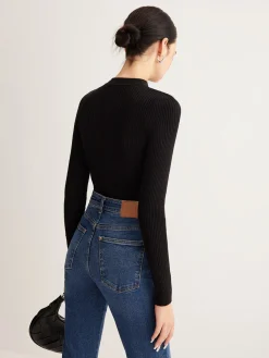 New Versatile Metal Decor Knit Top Sweater Tops|Sweaters & Cardigans