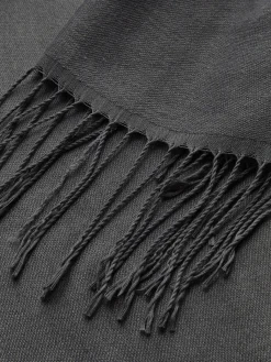 New Versatile Plain Tassel Scarf Accessories