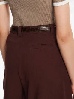 New Versatile Pleated Wide-Leg Pants Pants|Bottoms