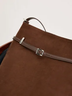 Outlet Versatile Suede Buckle Bucket Bag Bags|Accessories