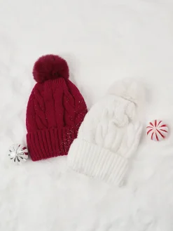Outlet Versatile Warm Beanie Hair Claws & Hats|Accessories