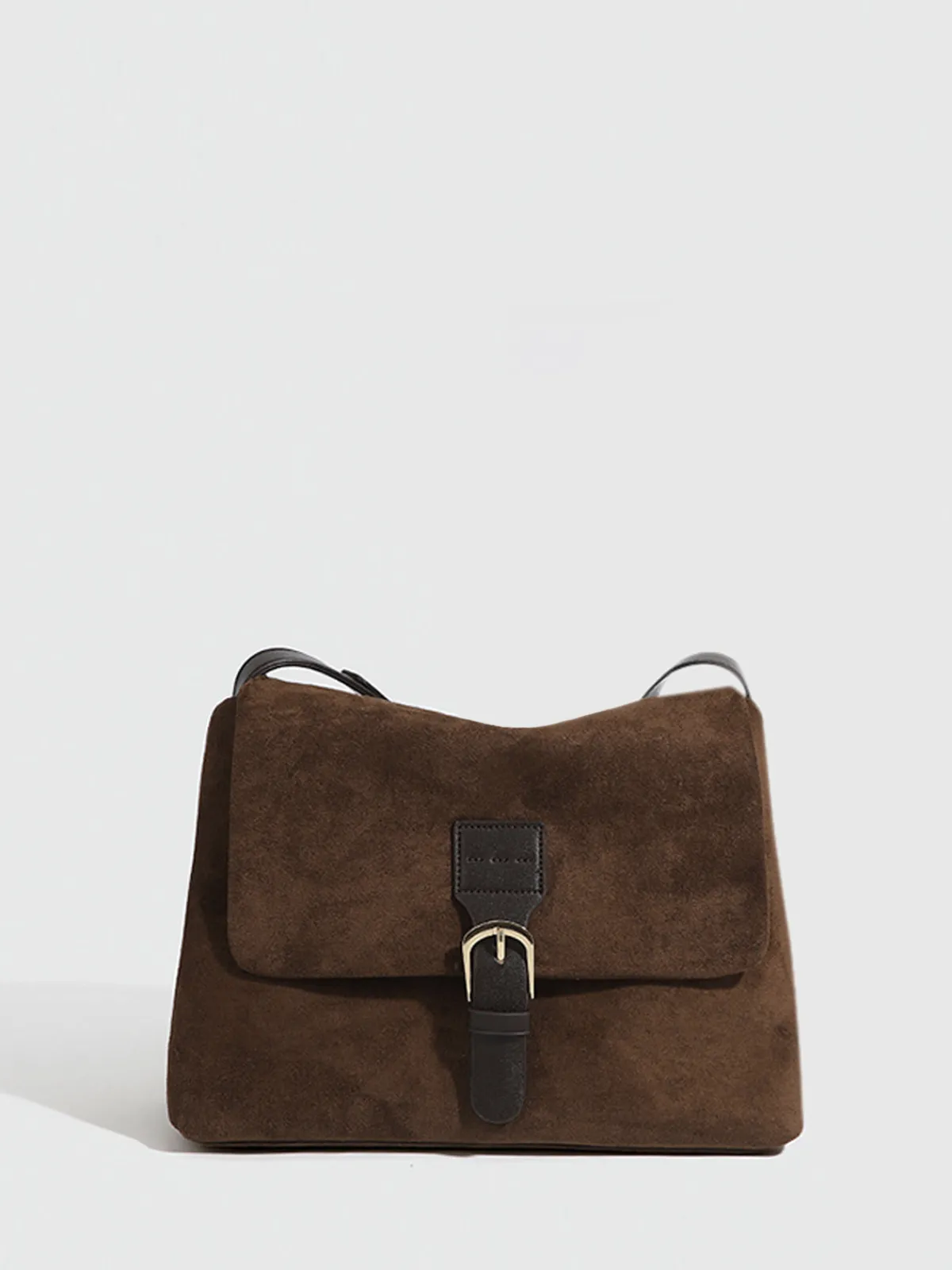 New Vintage Buckle Flap Shoulder Bag Bags|Accessories