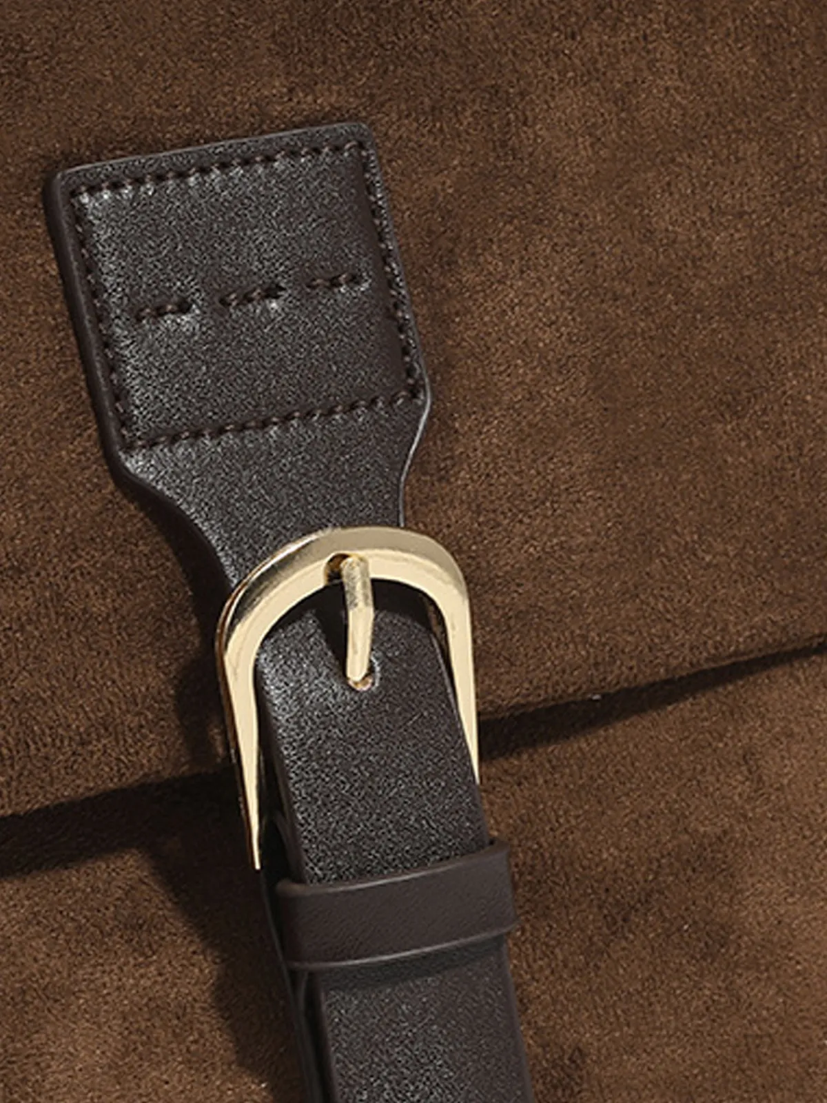 New Vintage Buckle Flap Shoulder Bag Bags|Accessories