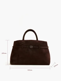 Outlet Vintage Buckle-Design Top-Handle Bag Bags|Accessories