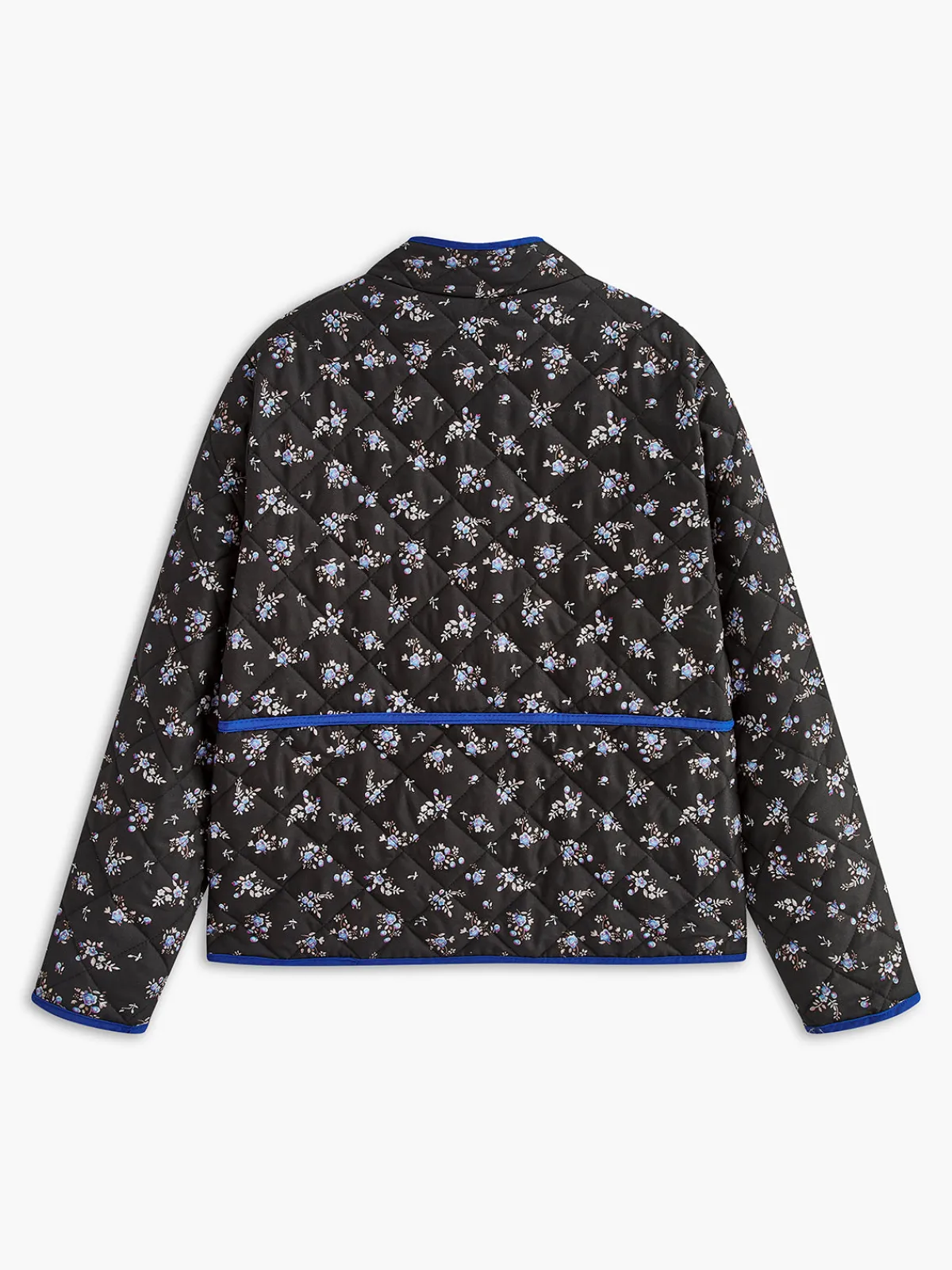Discount Vintage Contrast Trim Winter Coat Outerwear|Tops