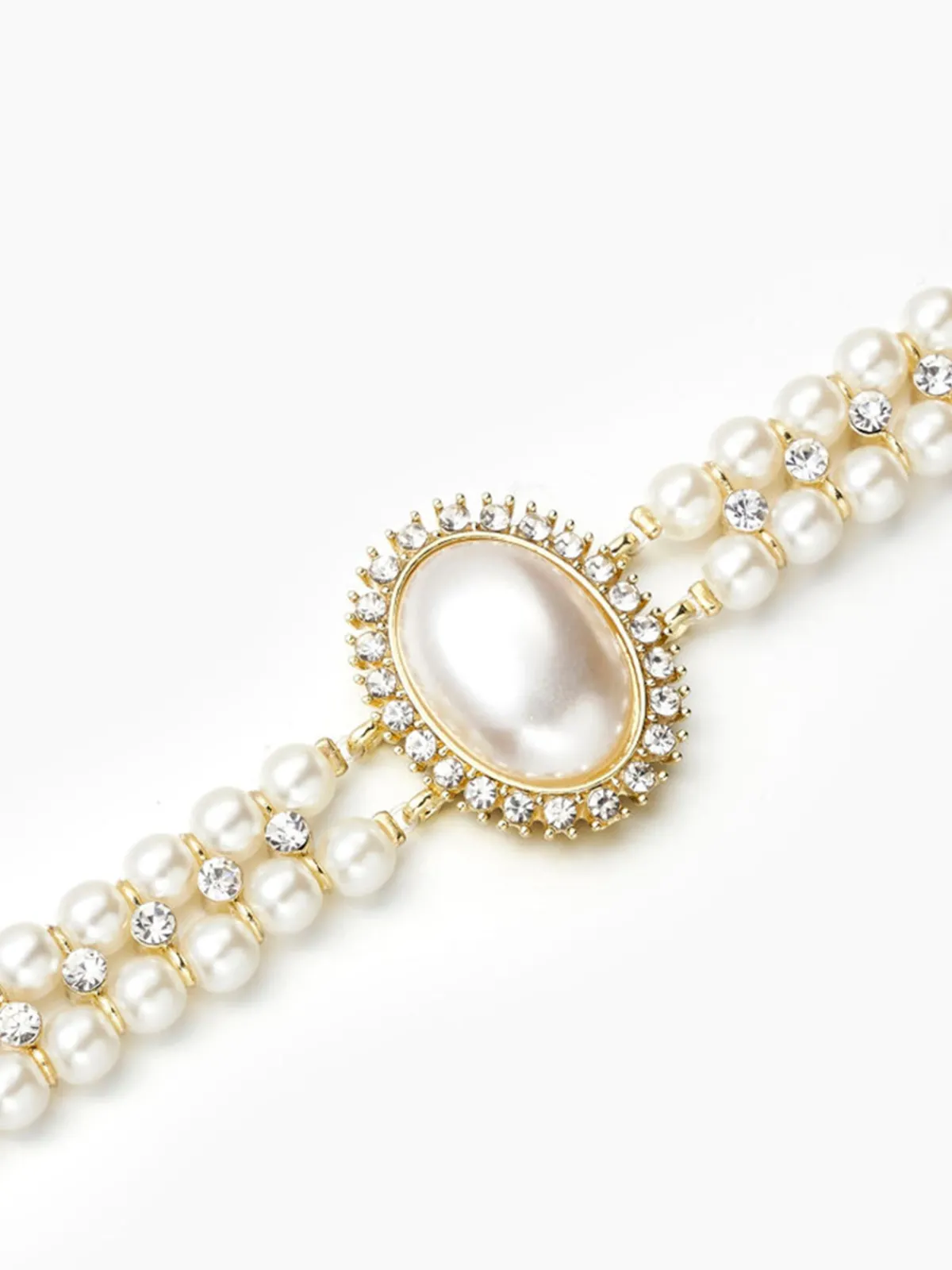 Best Vintage Double Layer Faux Pearl Choker Necklace Necklaces|Accessories