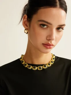 Clearance Vintage Enamel Necklace Necklaces|Accessories