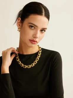 Clearance Vintage Enamel Necklace Necklaces|Accessories