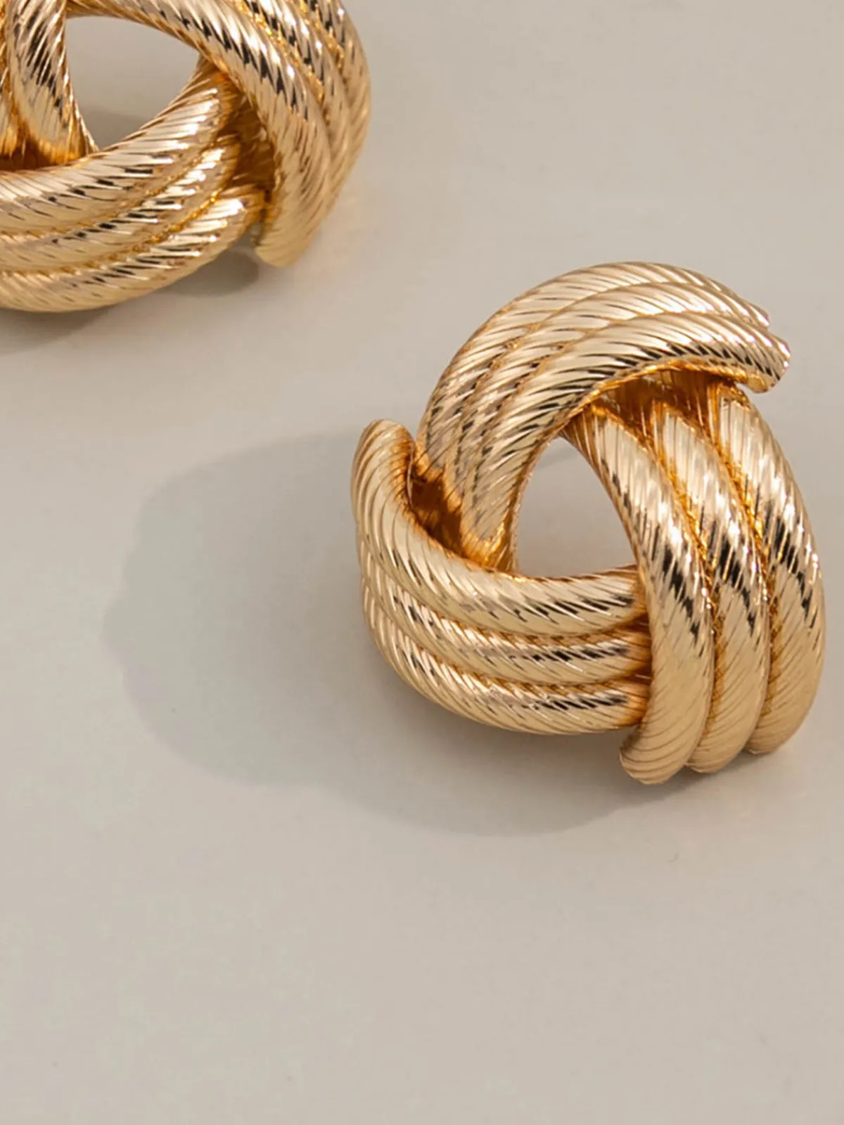 New Vintage knotted Earnings Earrings|Accessories