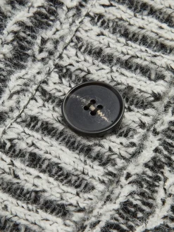 Best Vintage Pockets Loose Knit Outerwear Sweater Tops|Outerwear