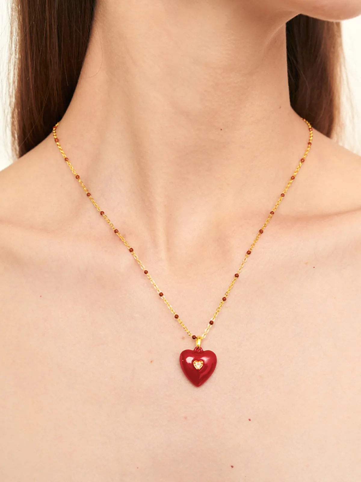 Outlet Vintage Heart Necklace Necklaces|Accessories