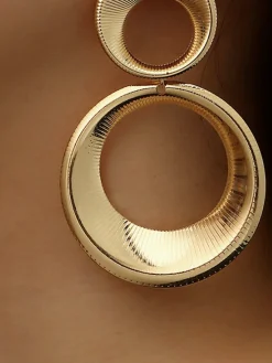 Best Vintage Round  Bold Pendant Earrings Earrings|Accessories