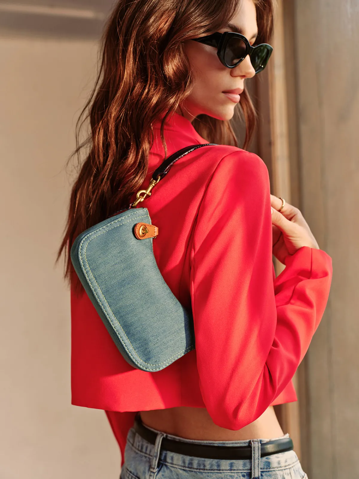 Online Vintage Small Zipper Armpit Bag Bags|Accessories