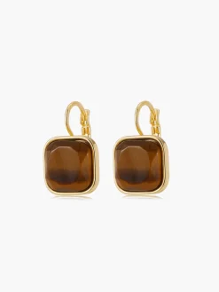 Sale Vintage Square French Hook Earrings Earrings|Accessories