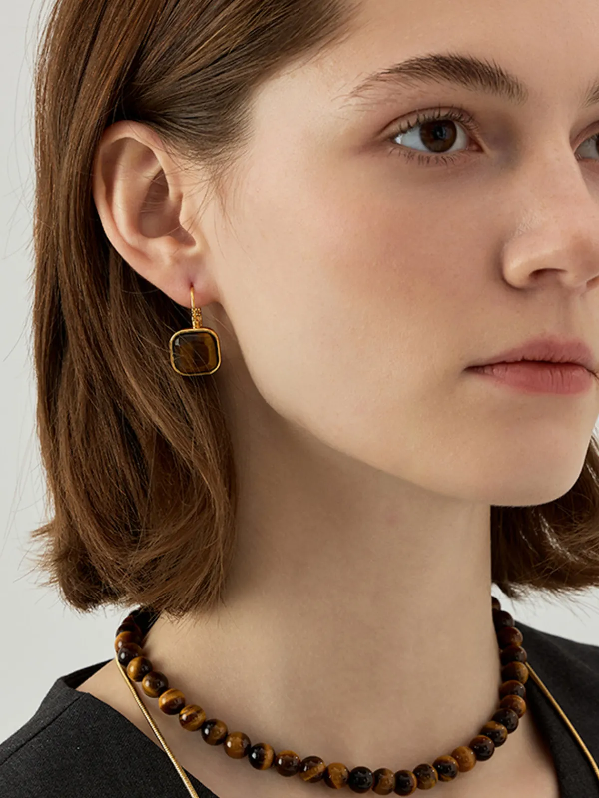 Sale Vintage Square French Hook Earrings Earrings|Accessories