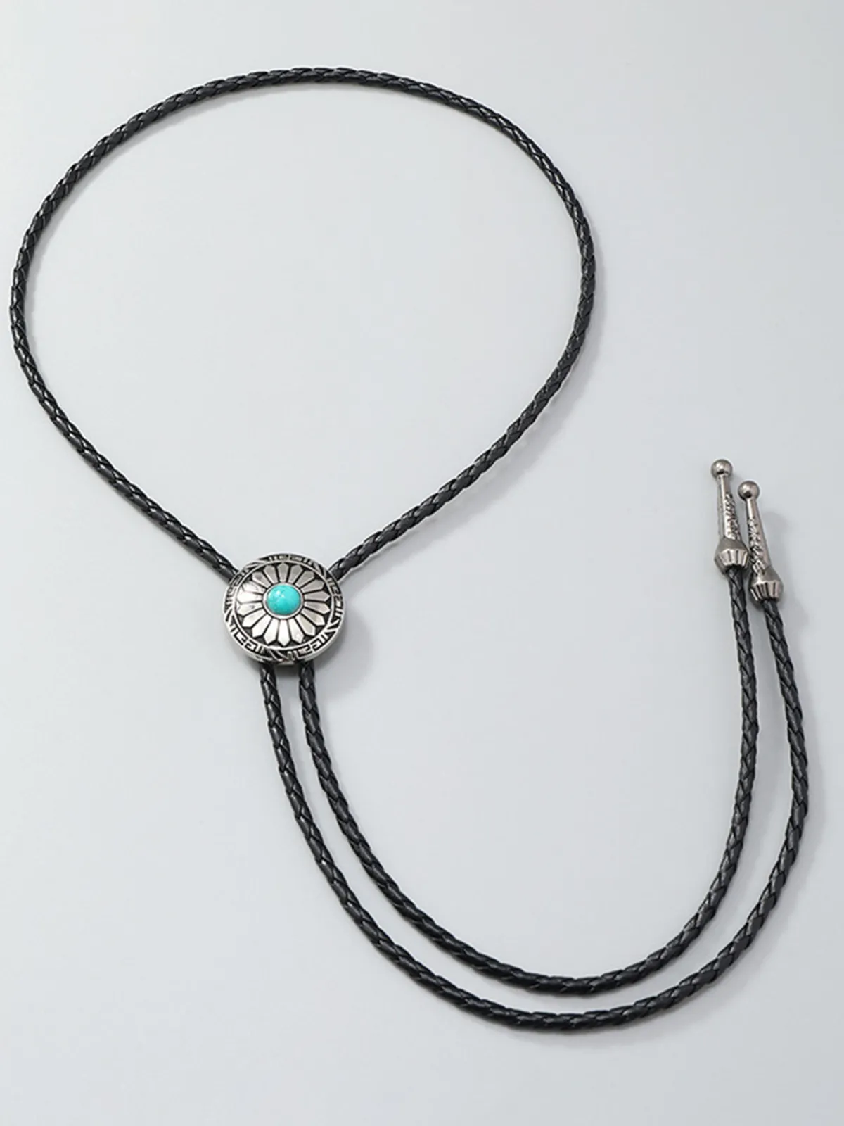 Discount Vintage Turquoise Sunflower Pendant Necklace Necklaces|Accessories