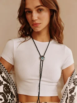 Discount Vintage Turquoise Sunflower Pendant Necklace Necklaces|Accessories