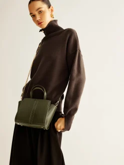 Sale Vintage Two Way Zipper Handbag Bags|Accessories