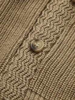 Outlet Vintage V-Neck Corset Cardigan Cardigans|Sweaters & Cardigans