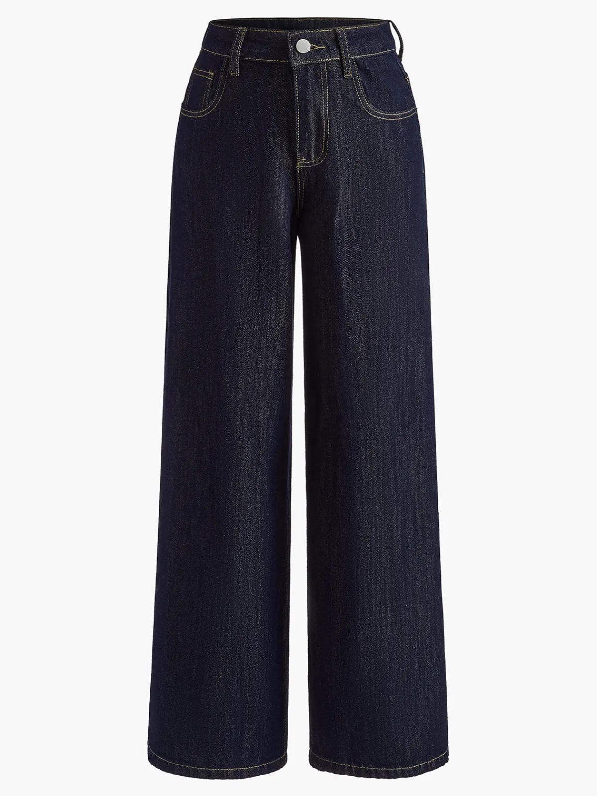 Sale Vintage Wide-Leg Denim Pants Jeans|Pants