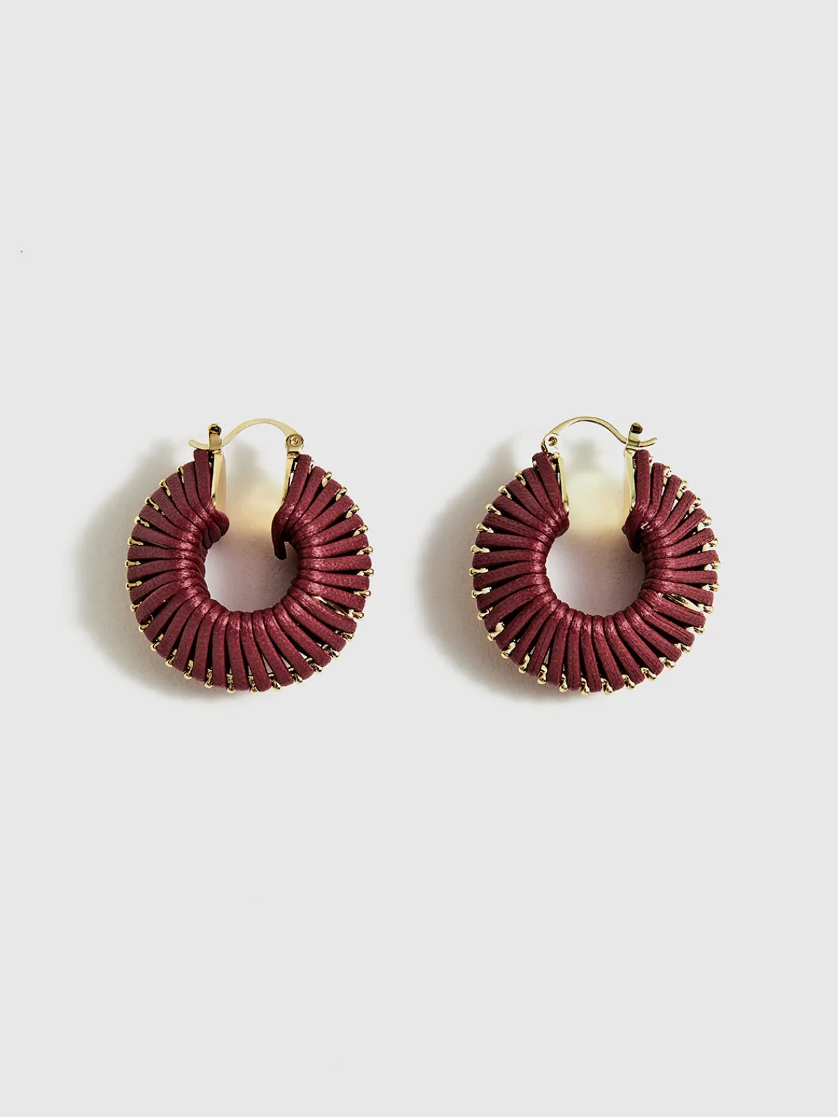 Outlet Vintage Woven Chunky Hoop Earrings Earrings|Accessories