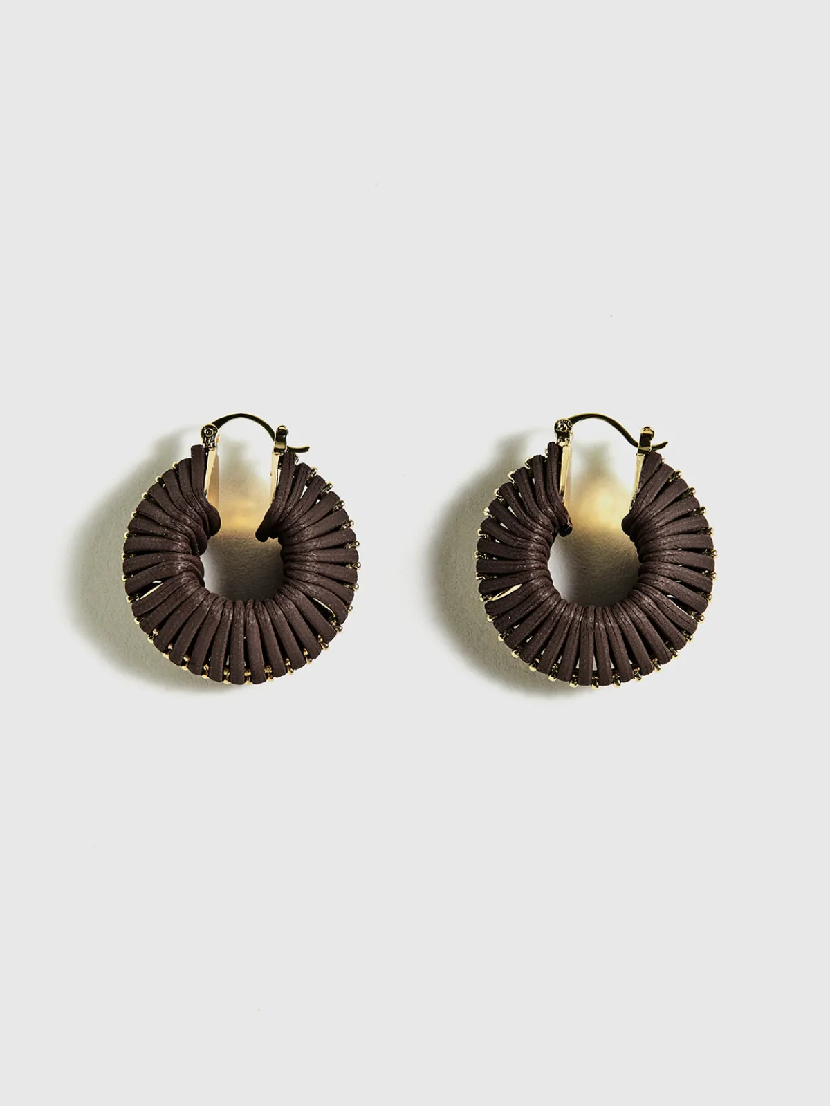 Outlet Vintage Woven Chunky Hoop Earrings Earrings|Accessories