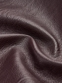 Clearance Vintage Zipper Faux Leather Jacket Outerwear|Jackets