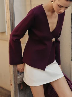 Online V-Neck Button Warm Cardigan Cardigans|Sweaters & Cardigans