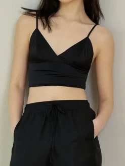 Sale V-Neck Jersey Corset Corset Tops|Tops