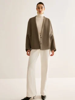 Clearance V-Neck Loose Warm Jacket Outerwear|Jackets