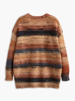 Hot V-Neck Ombre Oversized Cardigan Cardigans|Sweaters & Cardigans