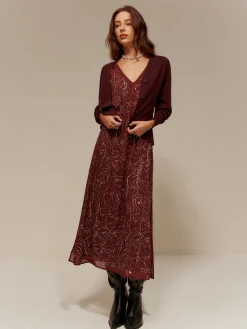 Hot V-Neck  Rhinestone Split Tank Dress Cocktail & Party Dresses|Summer Dresses