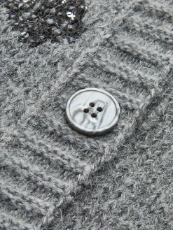 Outlet V-Neck Sequins Cardigan Cardigans|Sweaters & Cardigans
