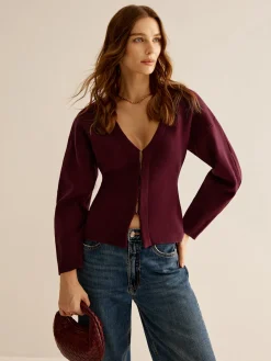 Discount V-Neck Versatile Slim Fitted Cardigan Cardigans|Sweaters & Cardigans