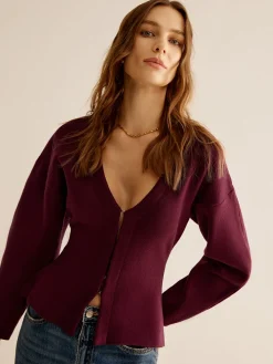 Discount V-Neck Versatile Slim Fitted Cardigan Cardigans|Sweaters & Cardigans