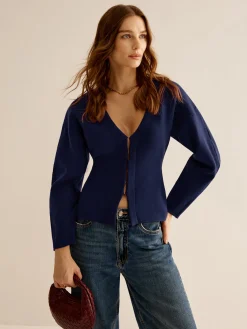 Discount V-Neck Versatile Slim Fitted Cardigan Cardigans|Sweaters & Cardigans