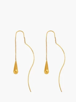 New Water Drop Tassel Earrings Earrings|Accessories