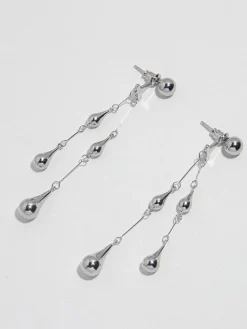 Water Drop Tassel Stud Earrings Accessories
