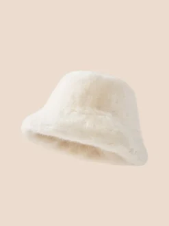Hot Winter Plush Bucket Hat Hair Claws & Hats|Accessories